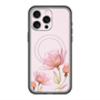 スリムプロテクションプレミアムケース with MagSafe［ Natural Flower - Pink ］