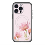 スリムプロテクションプレミアムケース with MagSafe［ Natural Flower - Pink ］
