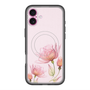 スリムプロテクションプレミアムケース with MagSafe［ Natural Flower - Pink ］