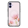 スリムプロテクションプレミアムケース with MagSafe［ Natural Flower - Pink ］