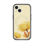 スリムプロテクションプレミアムケース with MagSafe［ Natural Flower - Yellow ］