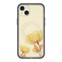 スリムプロテクションプレミアムケース with MagSafe［ Natural Flower - Yellow ］