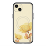 スリムプロテクションプレミアムケース with MagSafe［ Natural Flower - Yellow ］