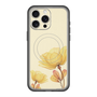 スリムプロテクションプレミアムケース with MagSafe［ Natural Flower - Yellow ］