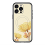 スリムプロテクションプレミアムケース with MagSafe［ Natural Flower - Yellow ］