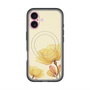 スリムプロテクションプレミアムケース with MagSafe［ Natural Flower - Yellow ］