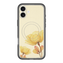 スリムプロテクションプレミアムケース with MagSafe［ Natural Flower - Yellow ］