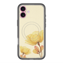 スリムプロテクションプレミアムケース with MagSafe［ Natural Flower - Yellow ］