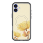 スリムプロテクションプレミアムケース with MagSafe［ Natural Flower - Yellow ］