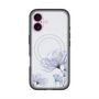 スリムプロテクションプレミアムケース with MagSafe［ Natural Flower - blue ］
