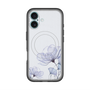 スリムプロテクションプレミアムケース with MagSafe［ Natural Flower - blue ］