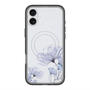 スリムプロテクションプレミアムケース with MagSafe［ Natural Flower - blue ］