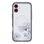 スリムプロテクションプレミアムケース with MagSafe［ Natural Flower - blue ］