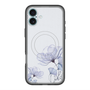 スリムプロテクションプレミアムケース with MagSafe［ Natural Flower - blue ］