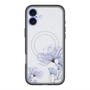 スリムプロテクションプレミアムケース with MagSafe［ Natural Flower - blue ］
