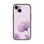 スリムプロテクションプレミアムケース with MagSafe［ Natural Flower - Purple ］