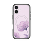 スリムプロテクションプレミアムケース with MagSafe［ Natural Flower - Purple ］