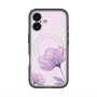 スリムプロテクションプレミアムケース with MagSafe［ Natural Flower - Purple ］