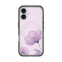 スリムプロテクションプレミアムケース with MagSafe［ Natural Flower - Purple ］