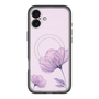 スリムプロテクションプレミアムケース with MagSafe［ Natural Flower - Purple ］