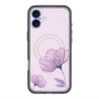 スリムプロテクションプレミアムケース with MagSafe［ Natural Flower - Purple ］
