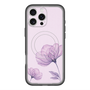 スリムプロテクションプレミアムケース with MagSafe［ Natural Flower - Purple ］