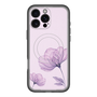 スリムプロテクションプレミアムケース with MagSafe［ Natural Flower - Purple ］
