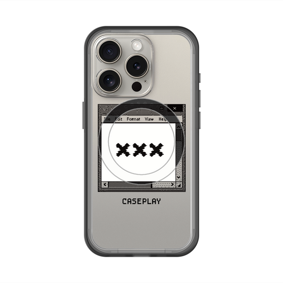 スリムプロテクションプレミアムケース with MagSafe［ ××× ］