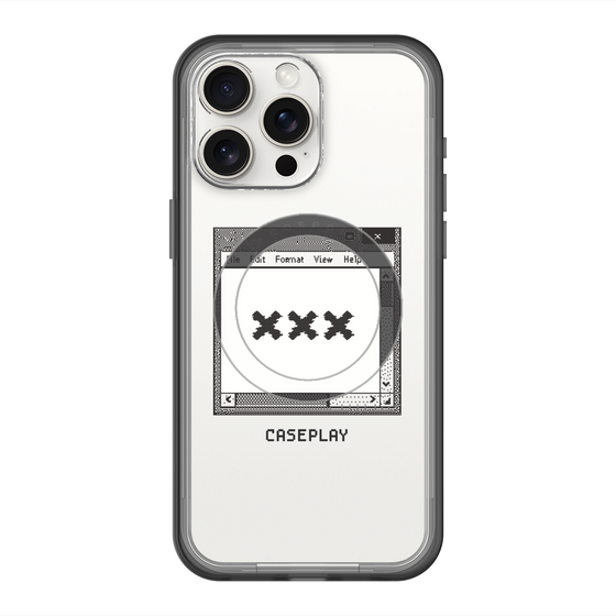 スリムプロテクションプレミアムケース with MagSafe［ ××× ］
