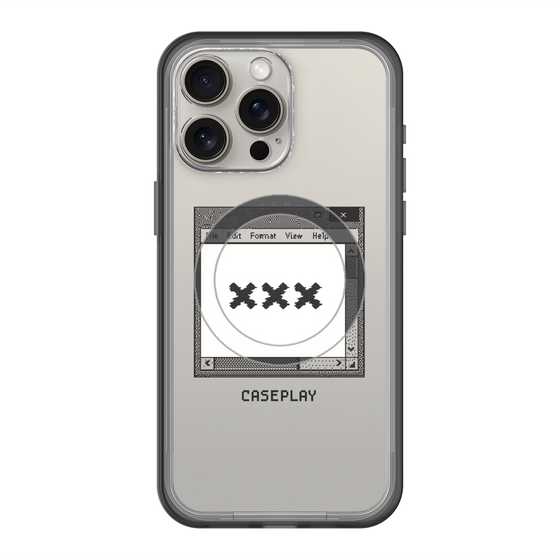 スリムプロテクションプレミアムケース with MagSafe［ ××× ］
