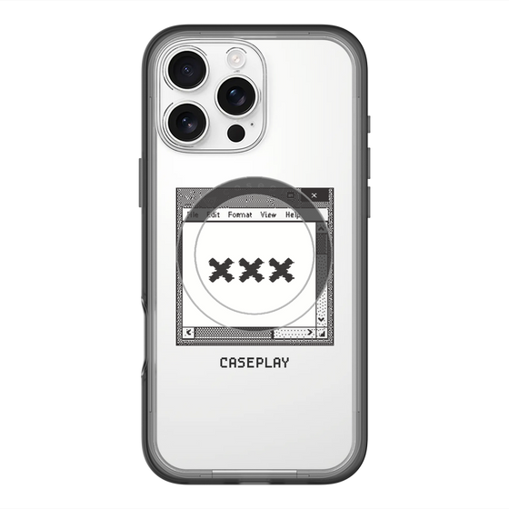 スリムプロテクションプレミアムケース with MagSafe［ ××× ］