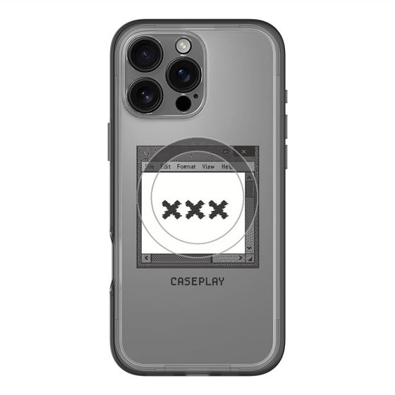 スリムプロテクションプレミアムケース with MagSafe［ ××× ］