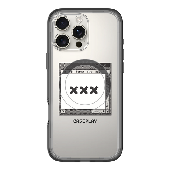 スリムプロテクションプレミアムケース with MagSafe［ ××× ］