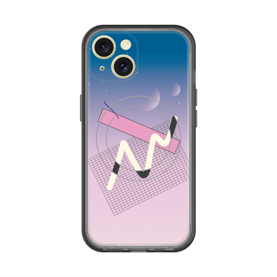 スリムプロテクションプレミアムケース with MagSafe［ Graffiti ］