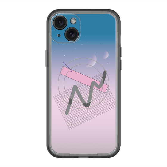 スリムプロテクションプレミアムケース with MagSafe［ Graffiti ］