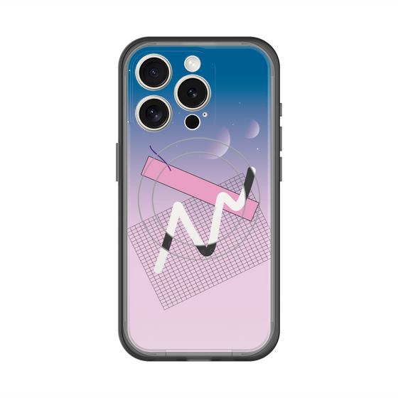 スリムプロテクションプレミアムケース with MagSafe［ Graffiti ］