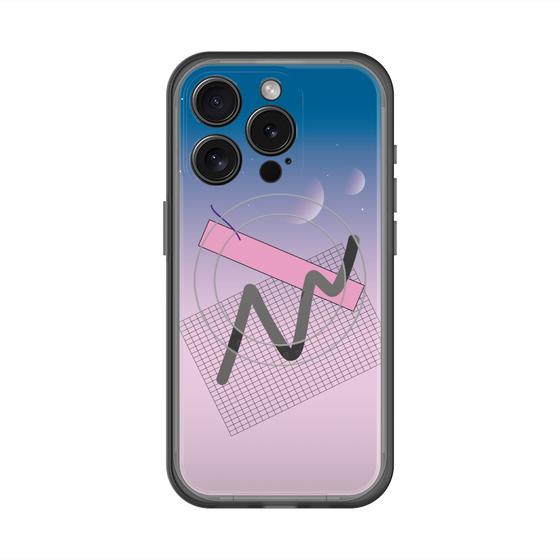 スリムプロテクションプレミアムケース with MagSafe［ Graffiti ］