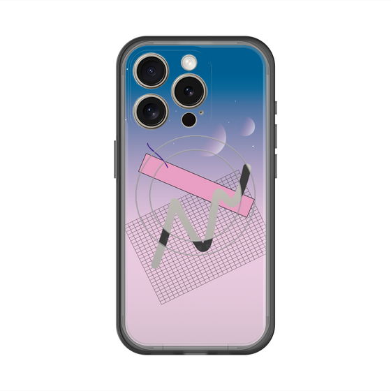 スリムプロテクションプレミアムケース with MagSafe［ Graffiti ］