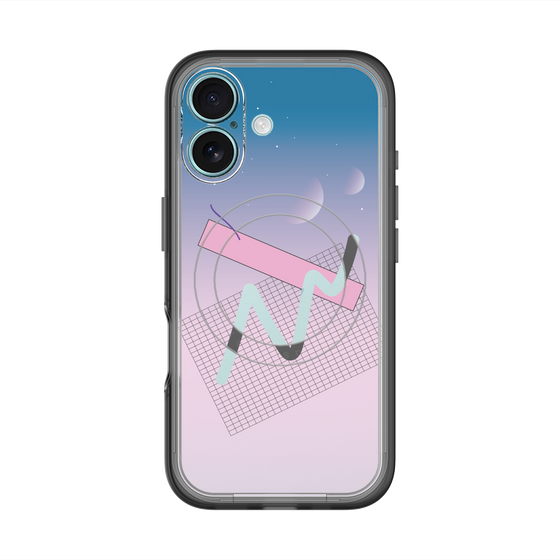 スリムプロテクションプレミアムケース with MagSafe［ Graffiti ］