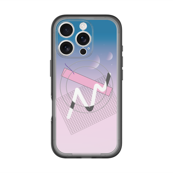 スリムプロテクションプレミアムケース with MagSafe［ Graffiti ］