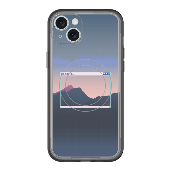 スリムプロテクションプレミアムケース with MagSafe［ Mountain ］