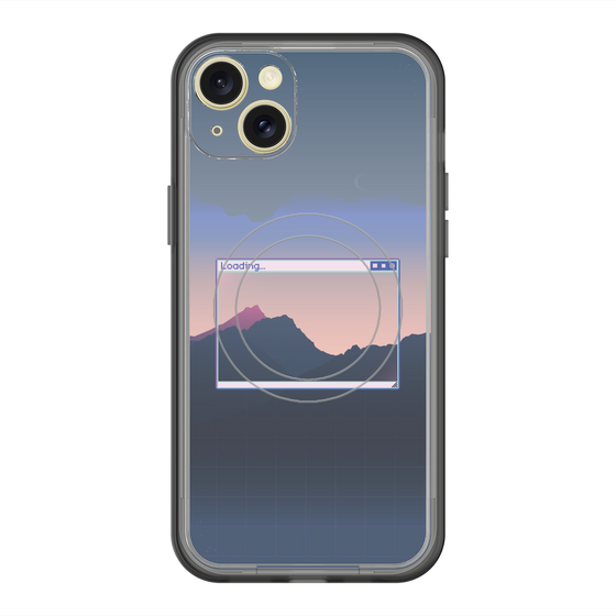 スリムプロテクションプレミアムケース with MagSafe［ Mountain ］