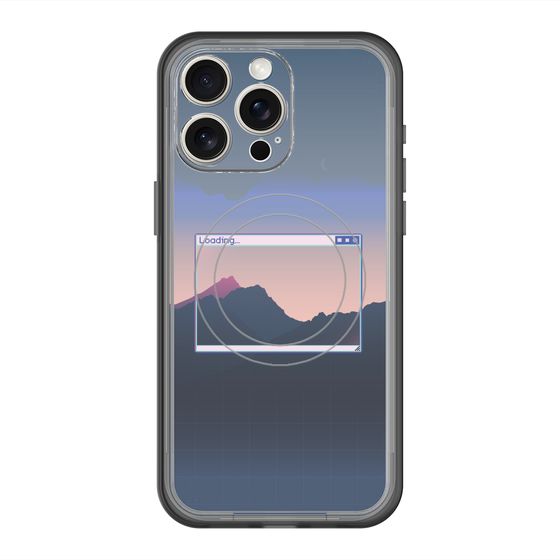 スリムプロテクションプレミアムケース with MagSafe［ Mountain ］