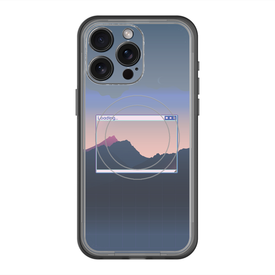 スリムプロテクションプレミアムケース with MagSafe［ Mountain ］