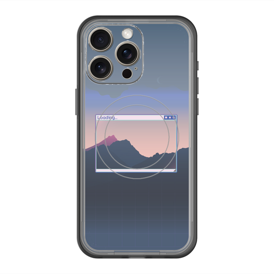 スリムプロテクションプレミアムケース with MagSafe［ Mountain ］
