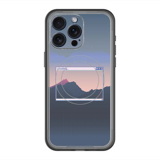 スリムプロテクションプレミアムケース with MagSafe［ Mountain ］