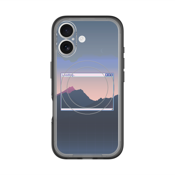 スリムプロテクションプレミアムケース with MagSafe［ Mountain ］