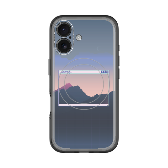 スリムプロテクションプレミアムケース with MagSafe［ Mountain ］