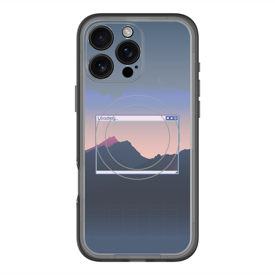 スリムプロテクションプレミアムケース with MagSafe［ Mountain ］
