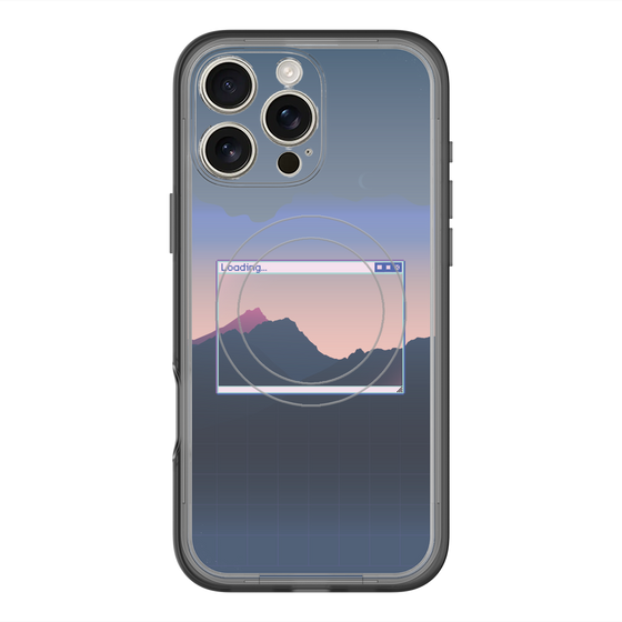 スリムプロテクションプレミアムケース with MagSafe［ Mountain ］